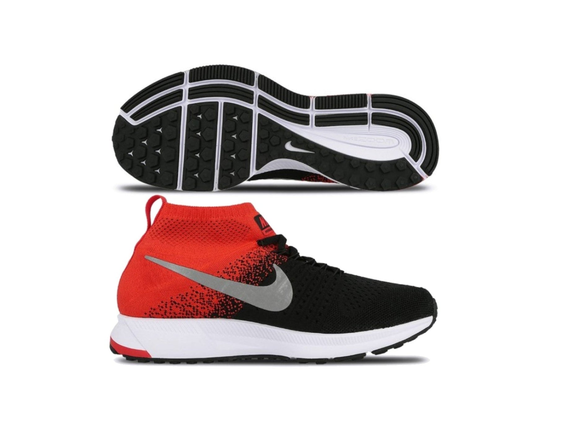 NIKE ZOOM PEGASUS ALL OUT FLYKNIT ZAPATOS DE CORRER PARA NIÑO Negro 7