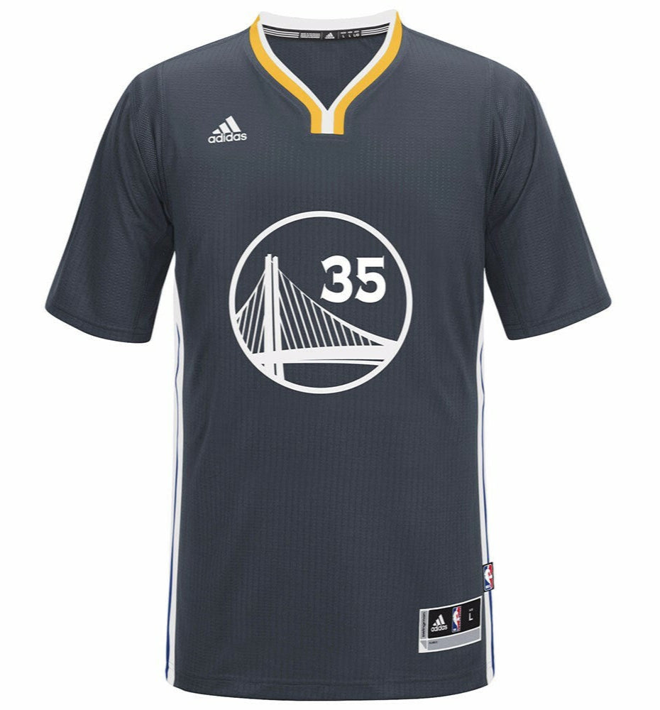 ADIDAS KEVIN DURANT GOLDEN STATE WARRIORS SWINGMAN JERSEY ALTERNATIVO Gris 1