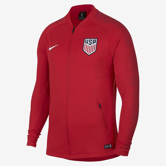 NIKE USA USMNT CHAMARRA ANTHEM Rojo 1
