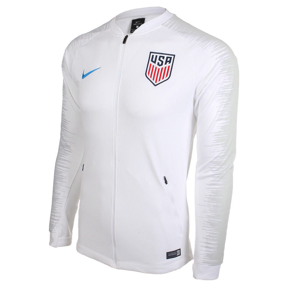 NIKE USA USMNT CHAMARRA ANTHEM Blanco 1