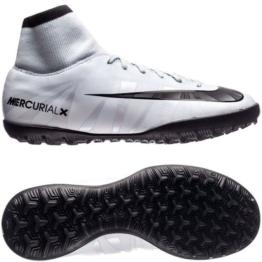 NIKE MERCURIALX VICTORY VI CR7 DF ZAPATOS PARA CESPED ARTIFICIAL TURF PARA NIÑO Azul Tinto 1