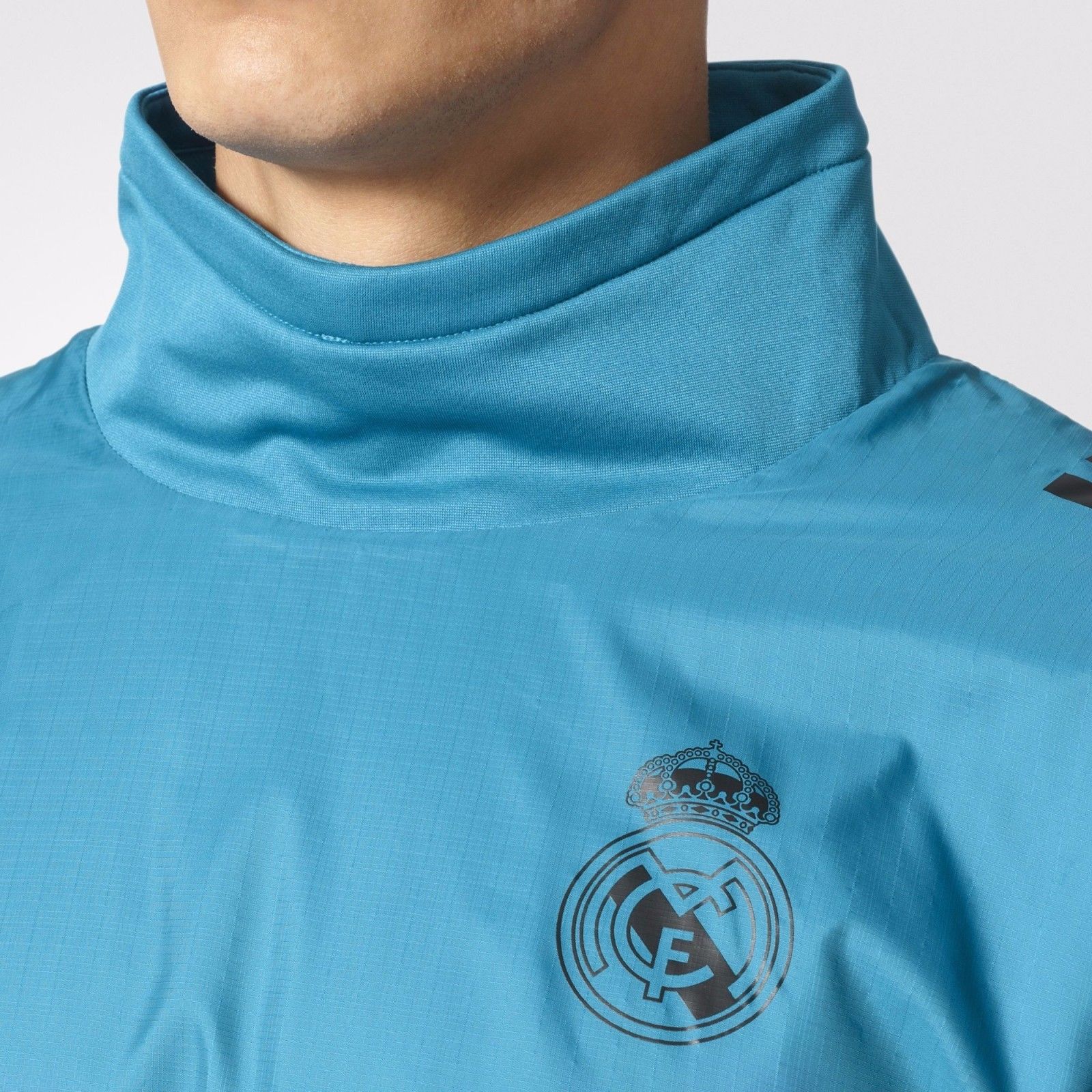ADIDAS REAL MADRID SUDADERA HÍBRIDA DE ENTRENAMIENTO UEFA CHAMPIONS LEAGUE 2017/18 6