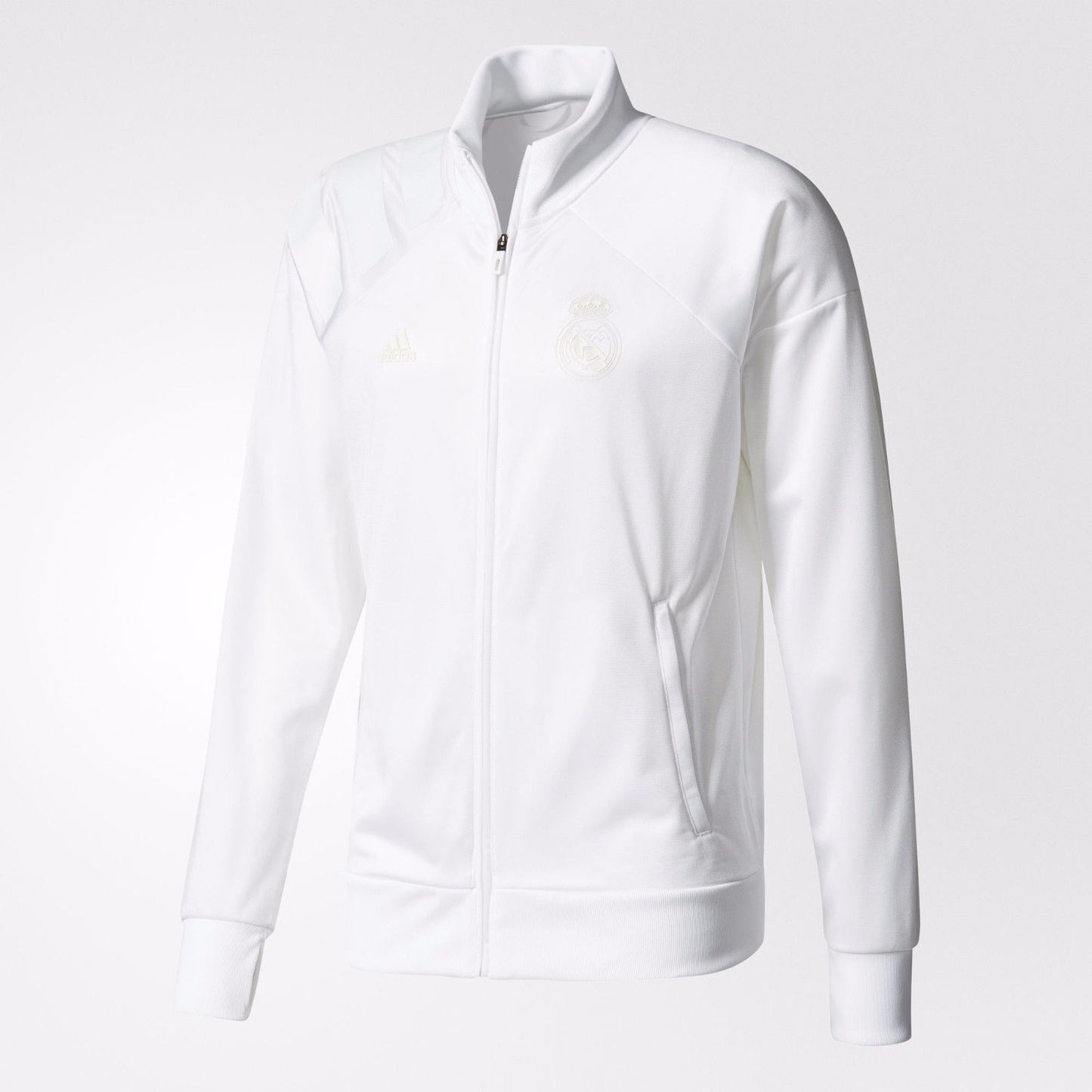 ADIDAS REAL MADRID CHAMARRA DE PISTA L.I. 2017/18 Blanco 1