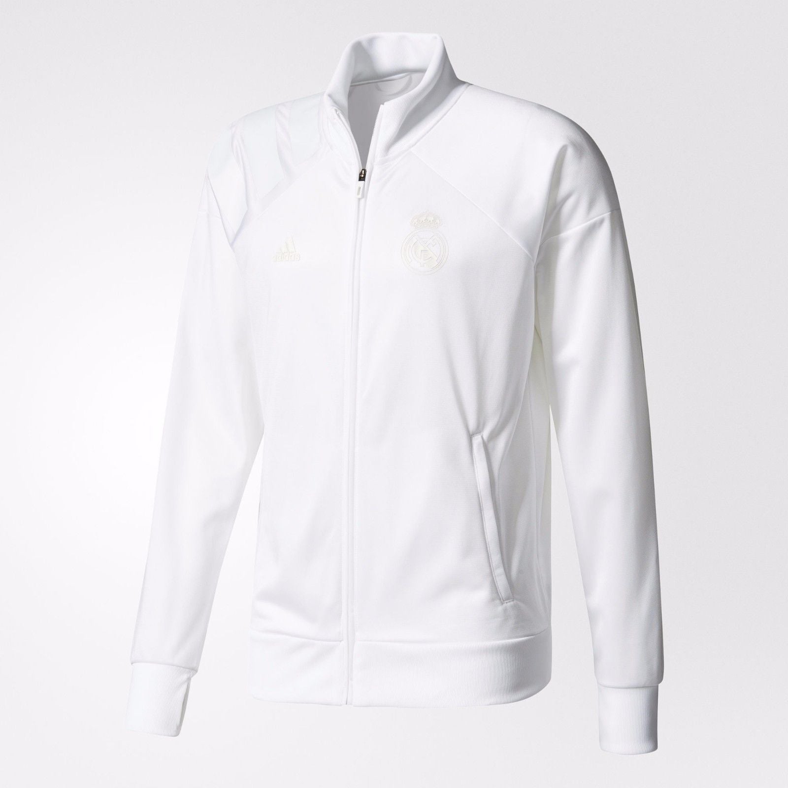 ADIDAS REAL MADRID CHAMARRA DE PISTA L.I. 2017/18 Blanco 1
