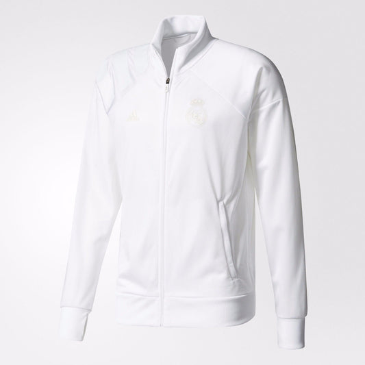 ADIDAS REAL MADRID CHAMARRA DE PISTA L.I. 2017/18 Blanco 1