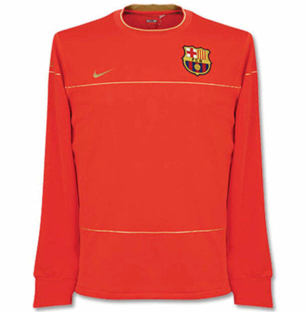 NIKE FC BARCELONA SUDADERA LIGERA DE ENTRENAMIENTO UEFA CHAMPIONS LEAGUE 2008/09 1