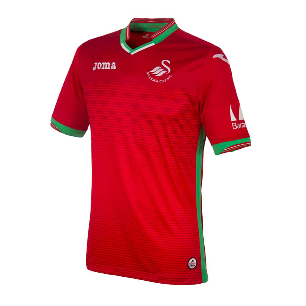 JOMA SWANSEA CITY JERSEY DE VISITA PARA NIÑOS 2017/18 1