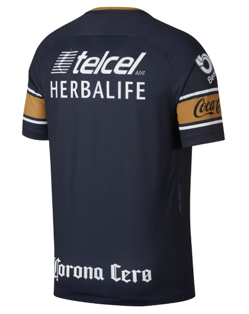 NIKE PUMAS UNAM JERSEY DE VISITA 2017/18 2