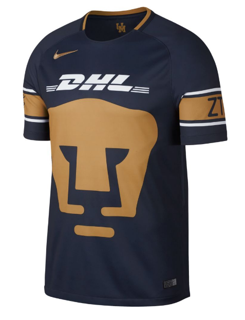 NIKE PUMAS UNAM JERSEY DE VISITA 2017/18 3
