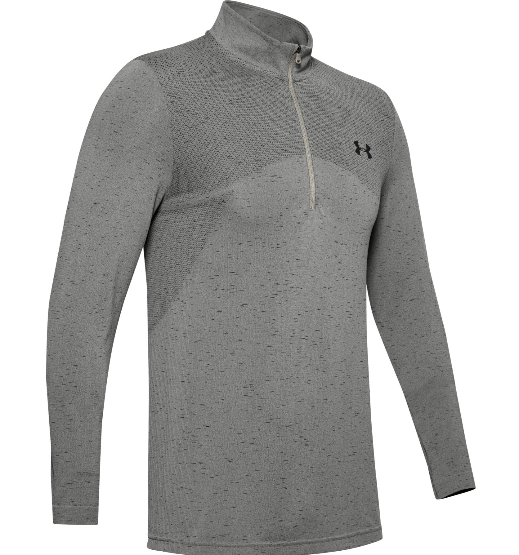 UNDER ARMOUR JERSEY SEAMLESS DE ENTRENAMIENTO CON ½ CIERRE Verde Seco 1