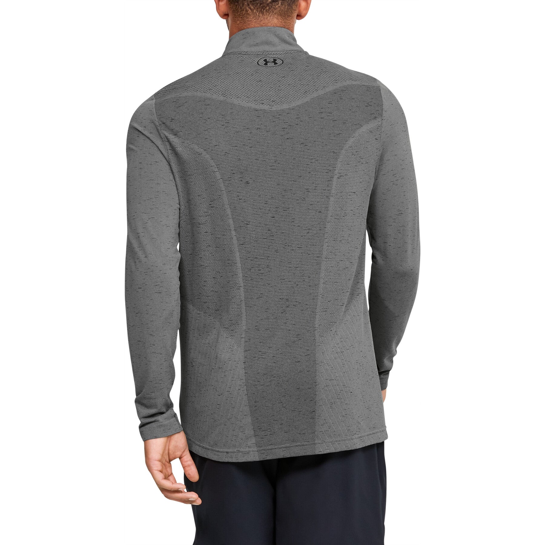 UNDER ARMOUR JERSEY SEAMLESS DE ENTRENAMIENTO CON ½ CIERRE Verde Seco 4