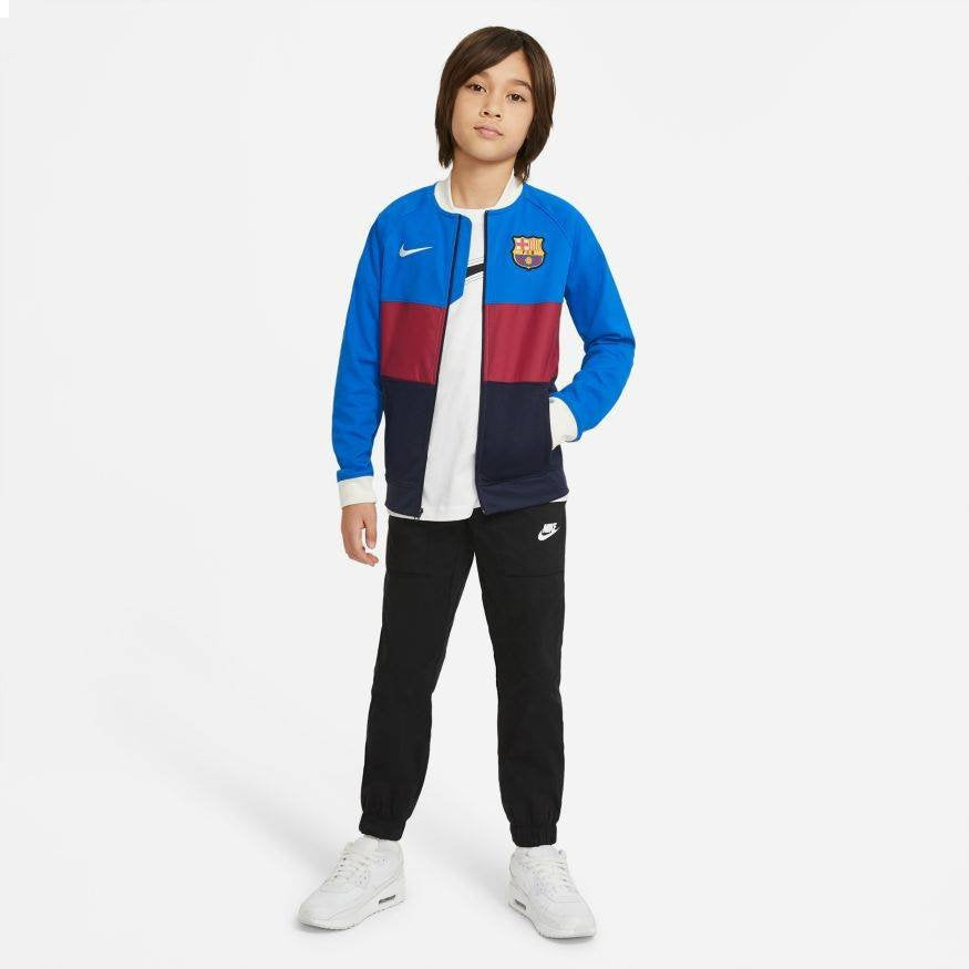 NIKE FC BARCELONA CHAMARRA ANTHEM I96 PARA NIÑO 2021/22 7